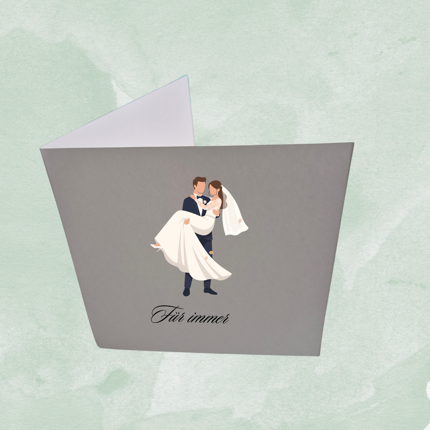 Für immer Hochzeitskarte