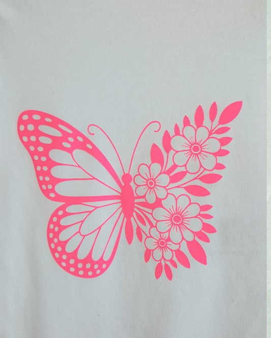 SchmetterlingsBody in Neon Pink