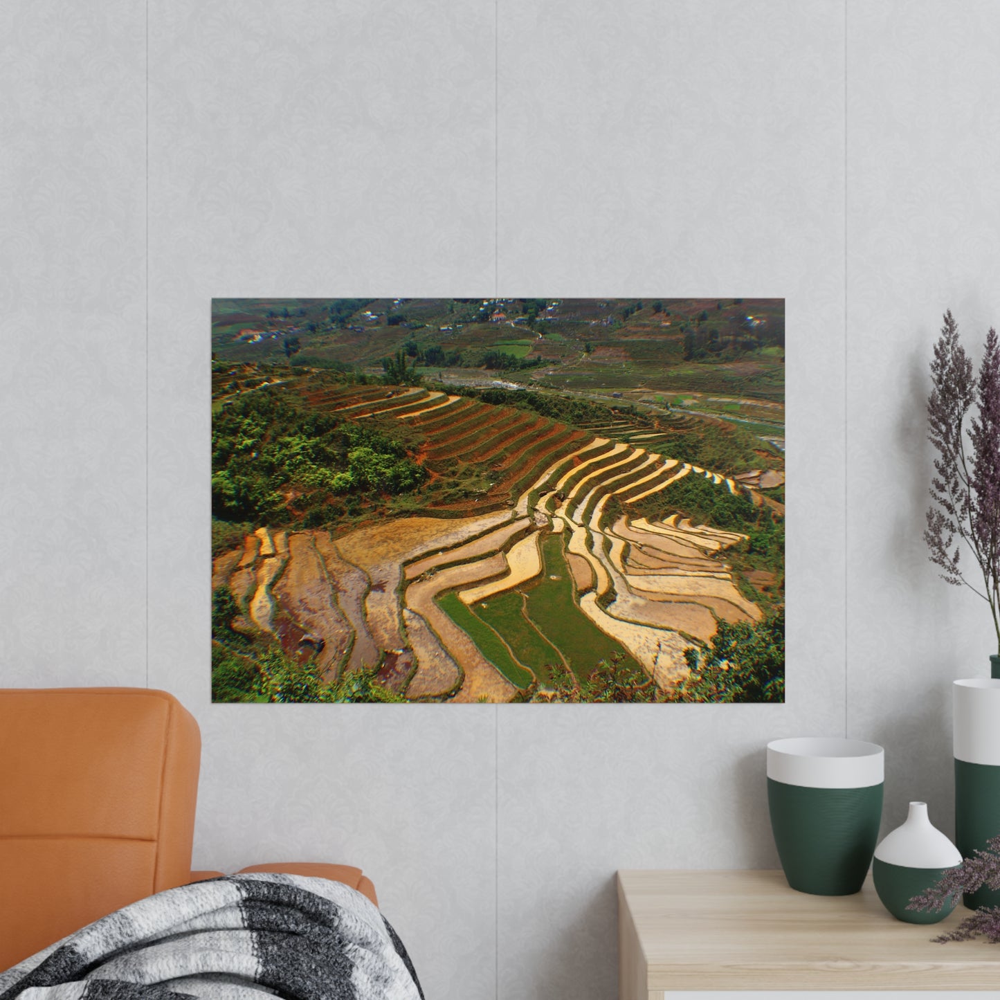 Reisterassen von Sapa, Vietnam
