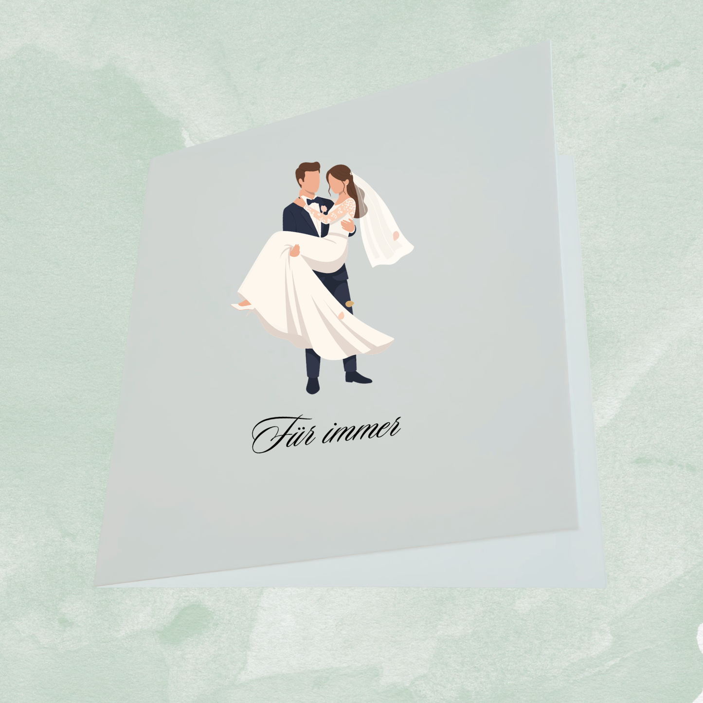 Für immer Hochzeitskarte