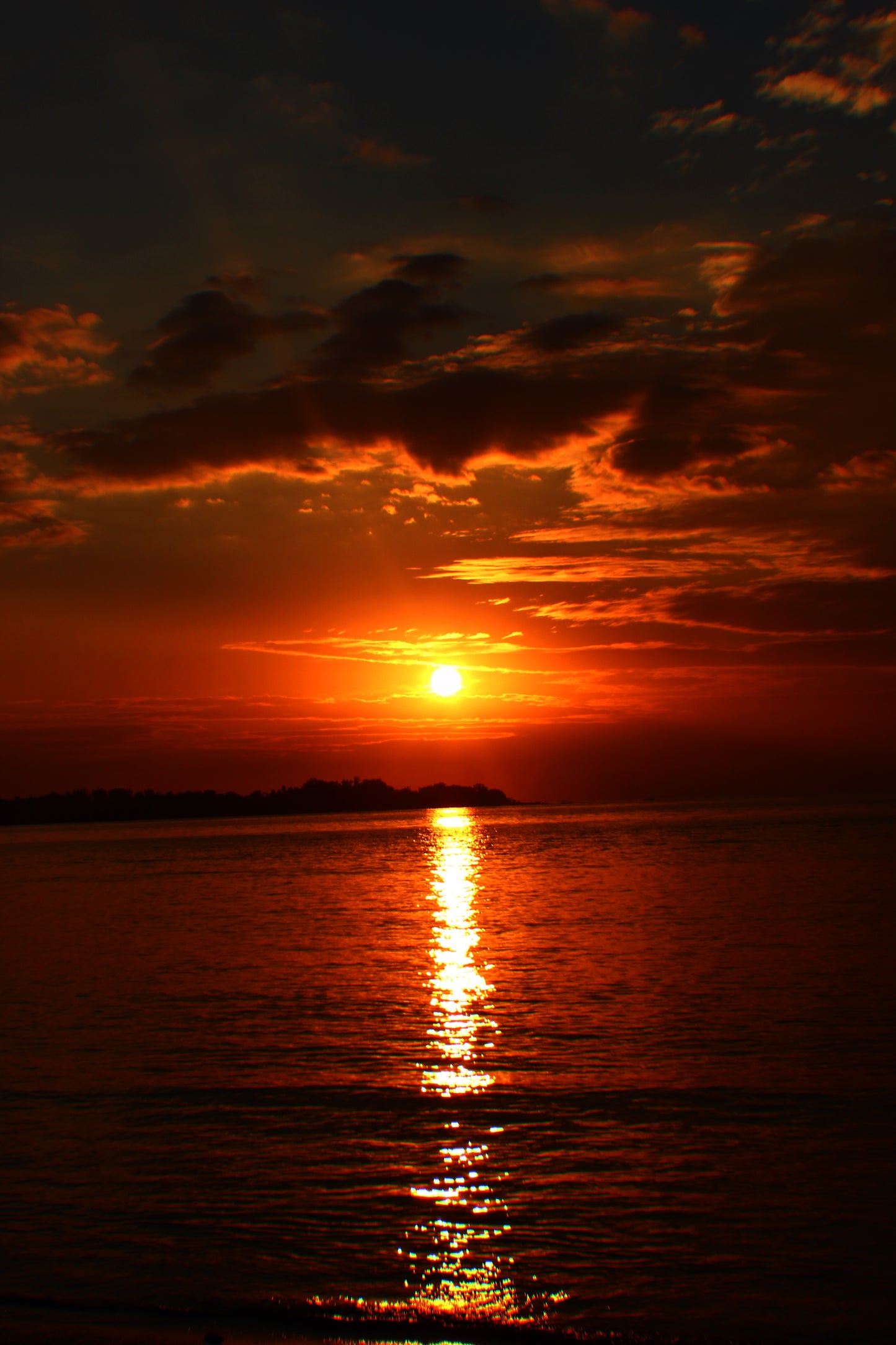 Sonnenuntergang auf Bali
