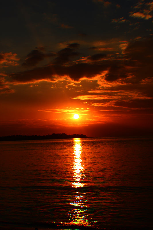 Sonnenuntergang auf Bali
